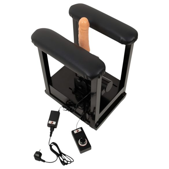 The Banger Sit-On-Climaxer - máquina sexual eléctrica negra