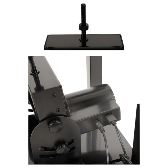 The Banger Sit-On-Climaxer - máquina sexual eléctrica negra