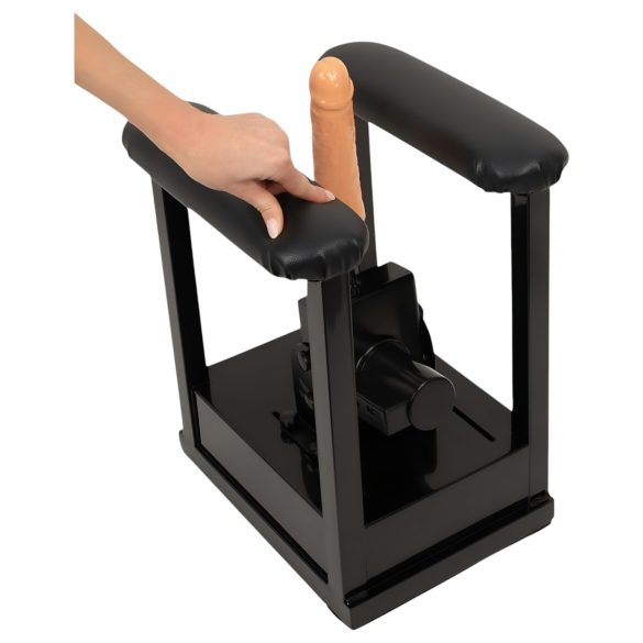 The Banger Sit-On-Climaxer - máquina sexual eléctrica negra
