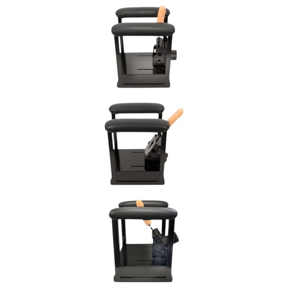 The Banger Sit-On-Climaxer - máquina sexual eléctrica negra