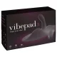 VibePad 3 - cojín vibrador recargable control remoto punto G - silicona negra