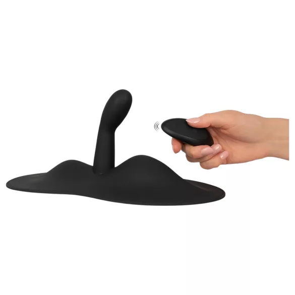VibePad 3 - cojín vibrador recargable control remoto punto G - silicona negra