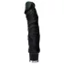 Nature Skin - consolador realista con vibración - silicona negra 22cm