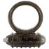 You2Toys - anillo vibrador de silicona para pene - negro