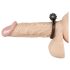 You2Toys - anillo vibrador de silicona para pene - negro