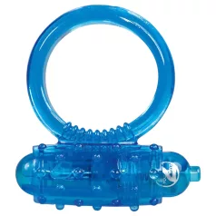 You2Toys - anillo vibrador para pene - silicona - azul