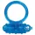 You2Toys - anillo vibrador para pene - silicona - azul