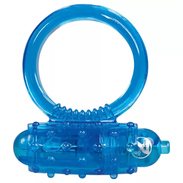 You2Toys - anillo vibrador para pene - silicona - azul