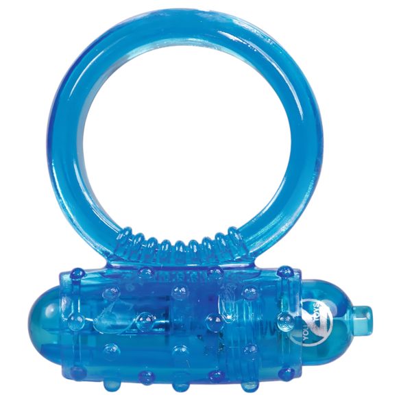 You2Toys - anillo vibrador de silicona (azul)