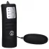 You2Toys - Huevo vibrador negro - tacto aterciopelado