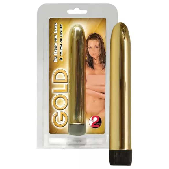 You2Toys - Vibrador clásico - dorado