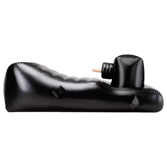 NMC - Louisiana Lounger - máquina sexual con vibrador incorporado (negro)