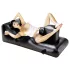 NMC - Louisiana Lounger - máquina sexual con vibrador incorporado (negro)