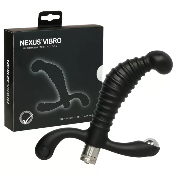 Nexus Vibro - masajeador prostático vibrador - silicona negra