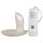 You2Toys - Vibrador con arnés - recargable - silicona blanca
