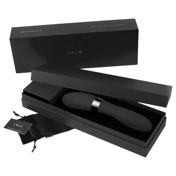 LELO Elise 2 - vibrador recargable lujoso - silicona negra