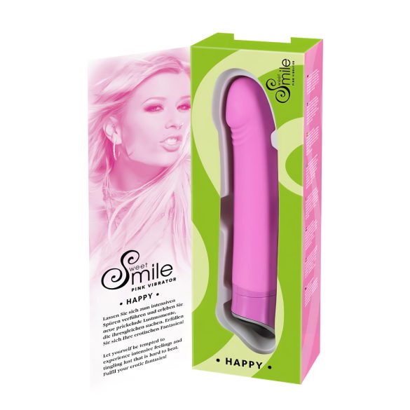 SMILE Happy - vibrador 7 velocidades - silicona rosa