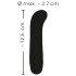 SMILE - Vibrador punto G mini - pequeño - silicona lila