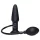You2Toys - plug anal vibrador hinchable - silicona negra
