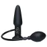 You2Toys - plug anal vibrador hinchable - silicona negra