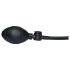 You2Toys Verdadero Negro - Vibrador Anal Inflable (Negro)