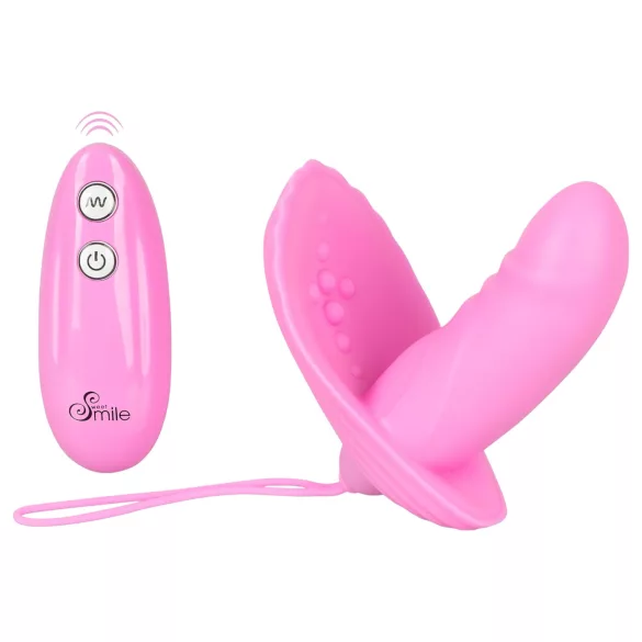 SMILE Shelly - Vibrador con mando a distancia - concha - silicona rosa