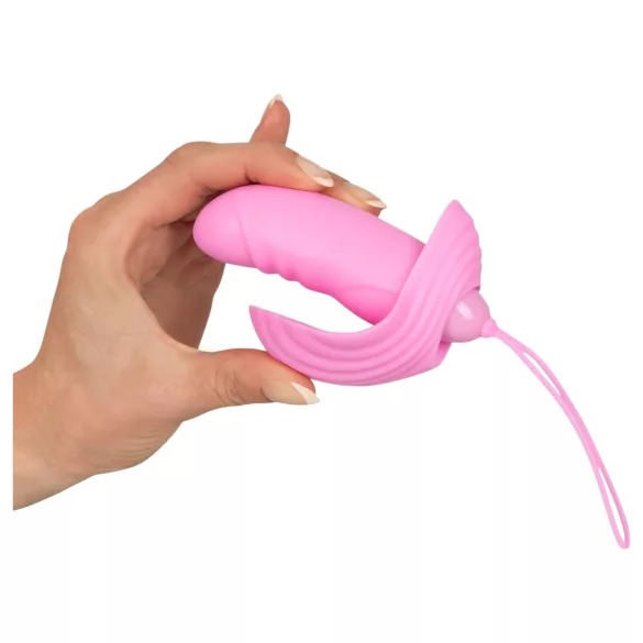SMILE Shelly - Vibrador con mando a distancia - concha - silicona rosa