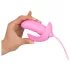 SMILE Shelly - Vibrador con mando a distancia - concha - silicona rosa