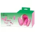 SMILE Shelly - Vibrador con mando a distancia - concha - silicona rosa
