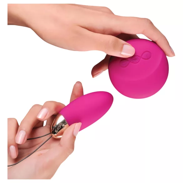 LELO Lyla 2 - huevo vibrador portátil con mando a distancia (rosa)