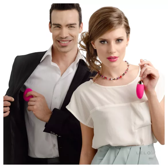 LELO Lyla 2 - huevo vibrador portátil con mando a distancia (rosa)