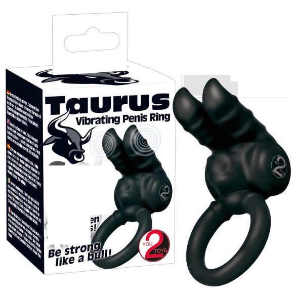 You2Toys Taurus – Anillo vibrador doble para pareja