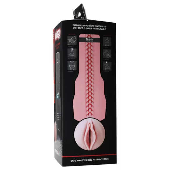 Fleshlight - Masturbador vagina vibrador - silicona rosa