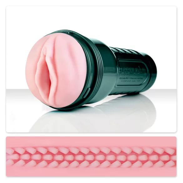 Fleshlight - Masturbador vagina vibrador - silicona rosa