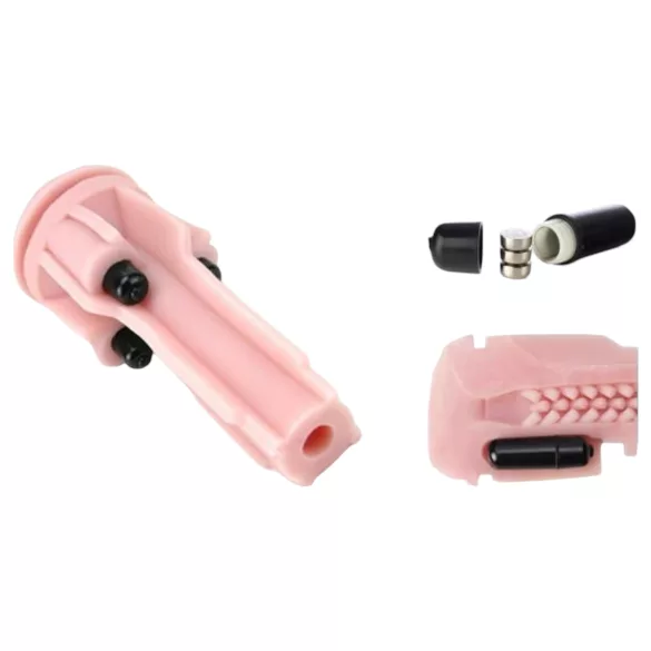 Fleshlight - Masturbador vagina vibrador - silicona rosa
