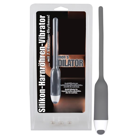 You2Toys - DILATADOR - Vibrador de silicona para uretra - gris (6mm)