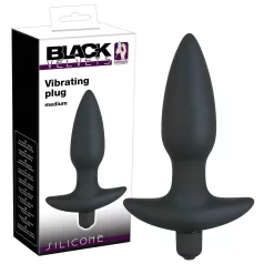 Black Velvets - plug anal vibrador - tamaño mediano