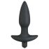 Black Velvets - plug anal vibrador - tamaño mediano