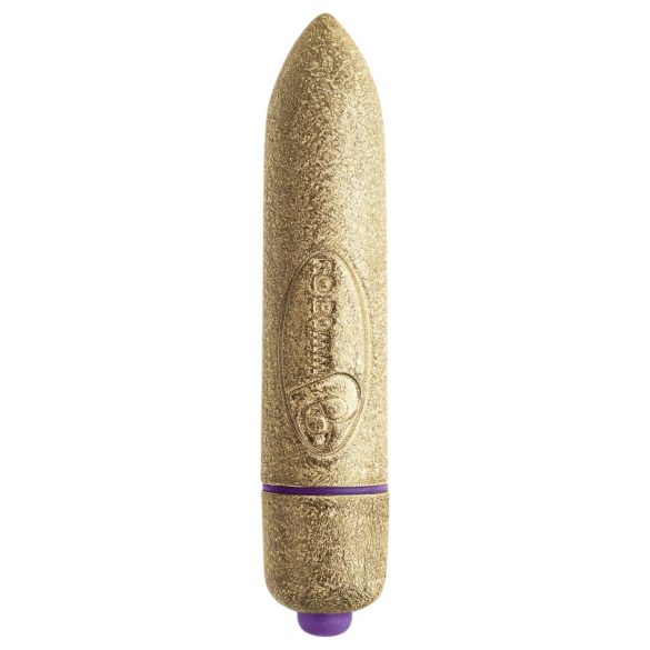 RO-80mm - mini vibrador bala 7 modos - dorado