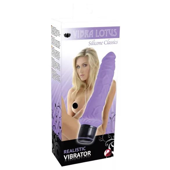 You2Toys - Vibrador realista - silicona - lila