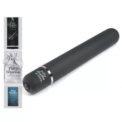 Fifty Shades of Grey - Vibrador tipo bala - Silicona gris