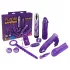 You2Toys - Kit vibrador 9 piezas - silicona morado