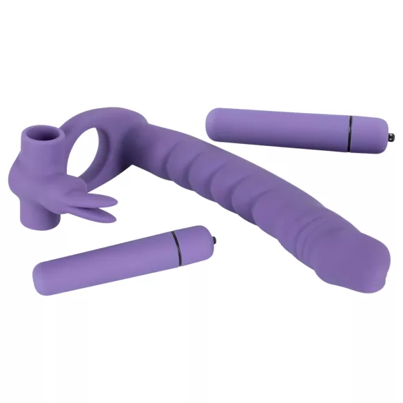 You2Toys - Vibrador anal 3 en 1 - silicona lila