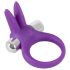SMILE Conejito - anillo vibrador para el pene (lila)