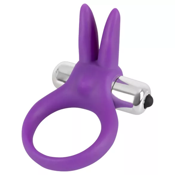 SMILE - anillo vibrador para pene con estimulador de clítoris - silicona lila