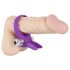 SMILE Conejito - anillo vibrador para el pene (lila)