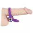SMILE - anillo vibrador para pene con estimulador de clítoris - silicona lila