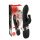 SMILE Blacky - Vibrador USB con doble motor (negro)