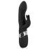 SMILE Blacky - Vibrador recargable doble motor - silicona negra