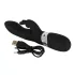 SMILE Blacky - Vibrador recargable doble motor - silicona negra